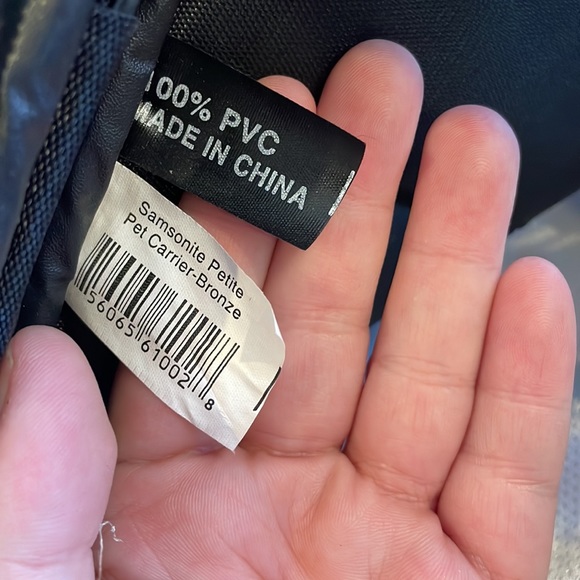 Samsonite Petite Pet Carrier - Bronze. Airline approved - Picture 6 of 8